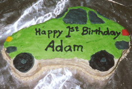 car cake